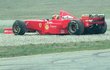 Michael Schumacher při testech nového monopostu Ferrari F300 na začátku roku 1998