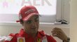 Brazilský pilot Felipe Massa po propuštění z nemocnice