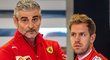 Maurizio Arrivabene, bývalý šéf Ferrari, spolupracoval i se Sebastianem Vettelem
