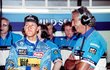 Michael Schumacher vyhrál v Benettonu první titul ve formuli 1. Do stáje jej přivedl Flavio Briatore