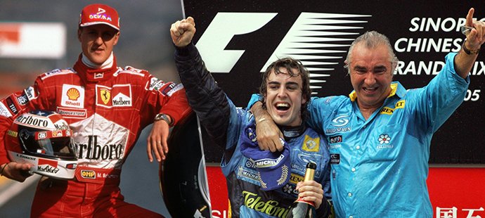 Bývalý šéf stájí F1 Flavio Briatore zavzpomínal na Michaela Schumachera či Fernanda Alonsa