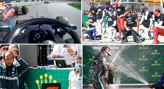 Hamilton a jeho rozpaky. Co ukázal první závod obnovené sezony F1?
