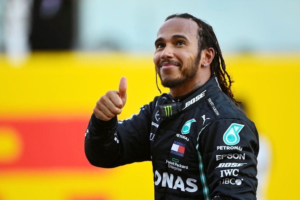 Britský pilot formule 1 Lewis Hamilton