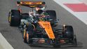 Jezdec McLarenu Oscar Piastri během kvalifikace na Velkou cenu Abú Zabí