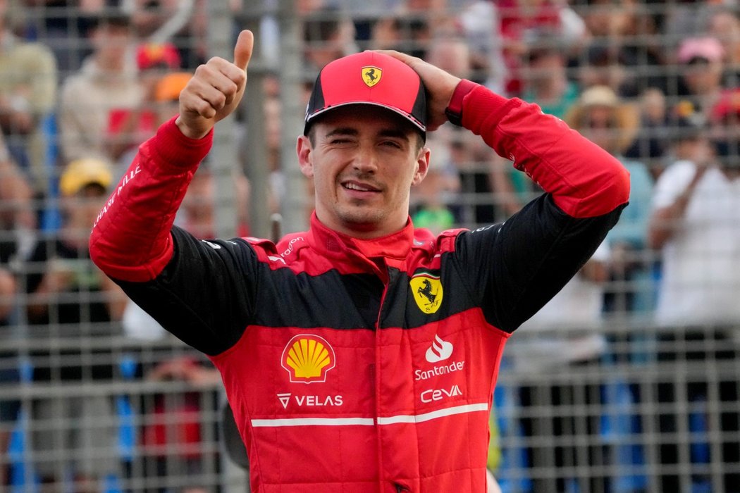 Pole position v Austrálii získal Charles Leclerc