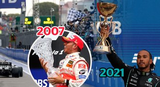 Král závodního okruhu Hamilton: 100 výher i díky vizionářskému přestupu