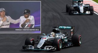 Zase se porafali! Hamilton kritizoval Rosberga, ten rýpavě děkoval