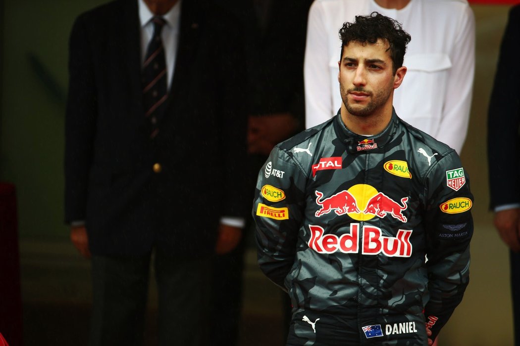 Zklamaný pilot Red Bullu Daniel Ricciardo