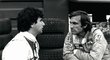 Na začátku osmdesátých let mezi sebou bojoval o titul ve formuli 1 Nelson Piquet (vlevo) a Carlos Reutemann