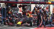 Mechanici Red Bull stanovili při zastávce Pierra Gaslyho v nedělní Velké ceně Británie nový rekord v pit stopu