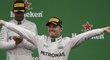 VC Itálie vyhrál Rosberg. Hamilton chyboval a jeho náskok se tenčí