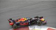 Max Verstappen během tréninku na VC v Soči