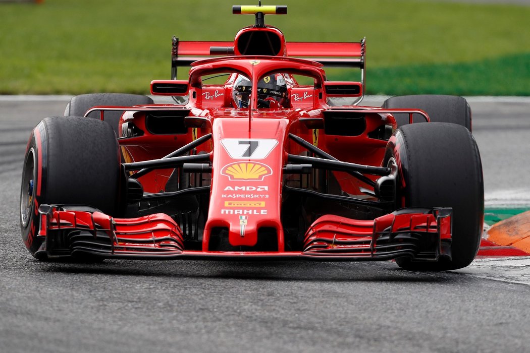 Kvalifikaci v italské Monze ovládl v rekordním čase Kimi Räikkönen z Ferrari