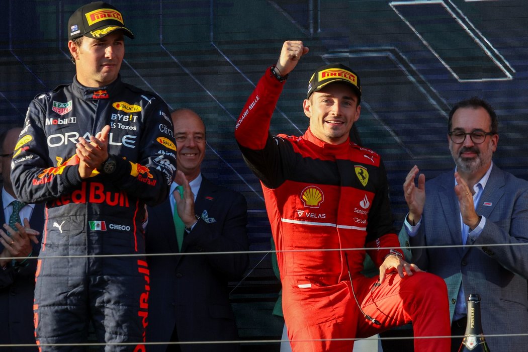 Charles Leclerc ovládl Velkou cenu Austrálie, druhý dojel Sergio Pérez