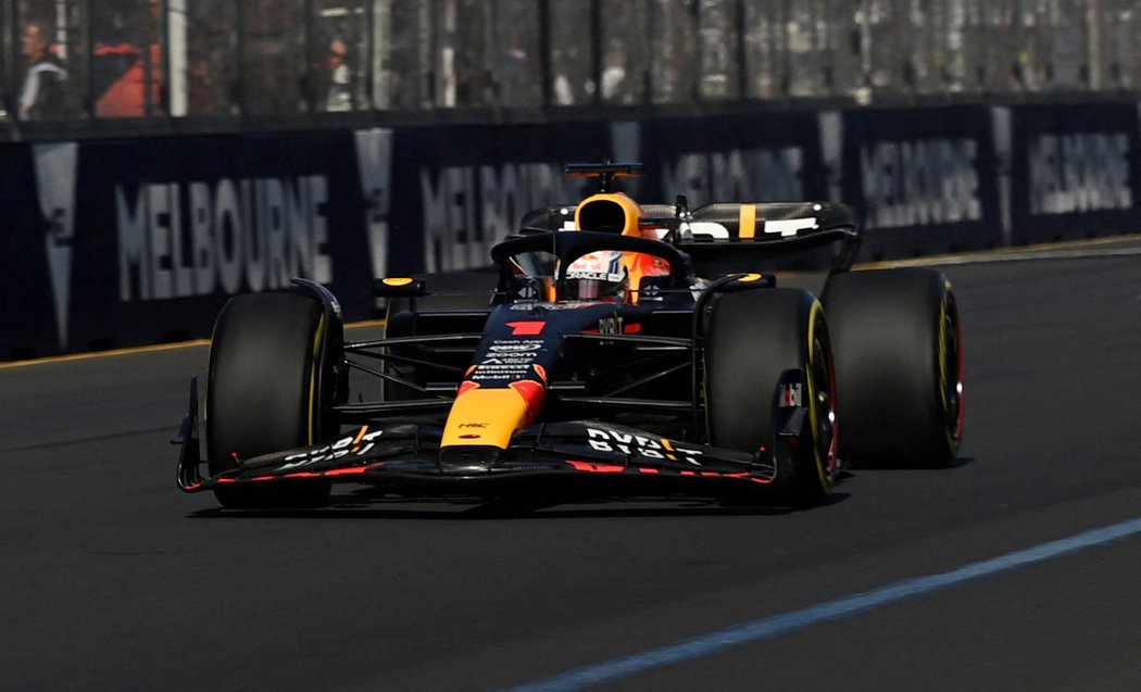 Max Verstappen si v Melbourne dojel pro druhou výhru v sezoně