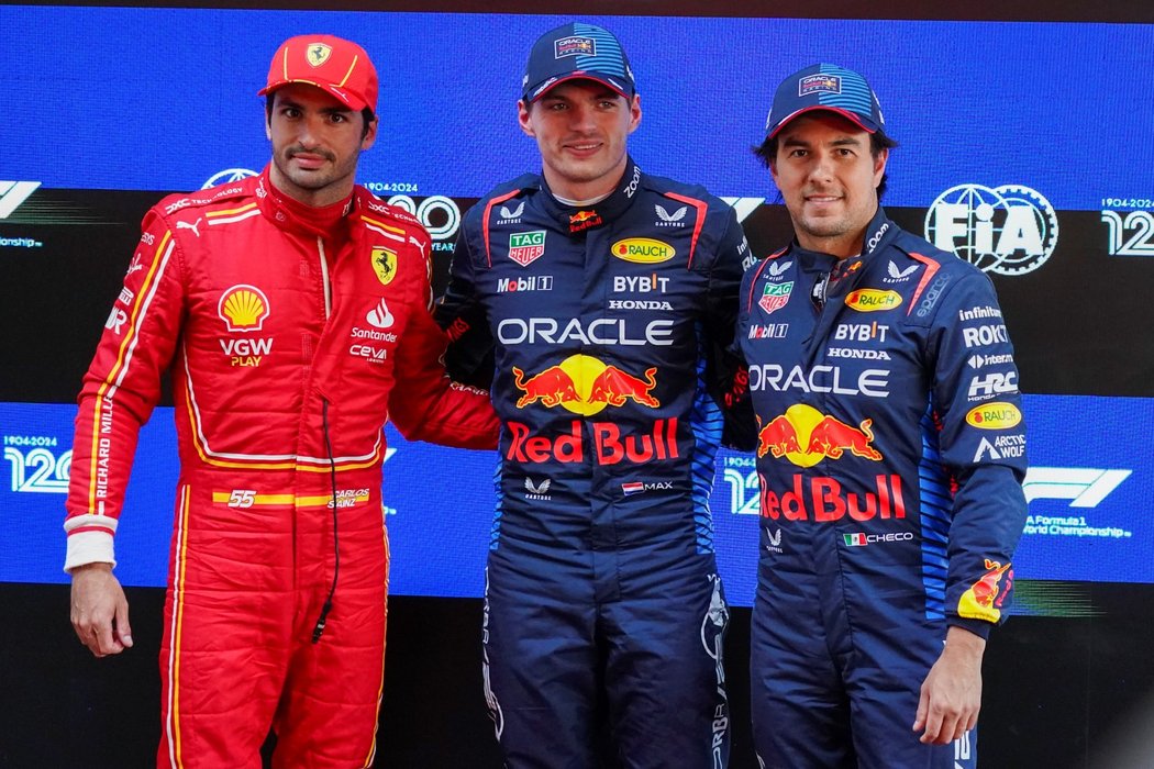 Max Verstappen ovládl kvalifikaci na Velkou cenu Austrálie, druhý dojel Carlos Sainz z Ferrari, třetí Sergio Pérez