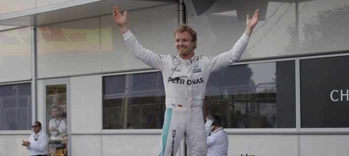 Nico Rosberg po skončení závodu