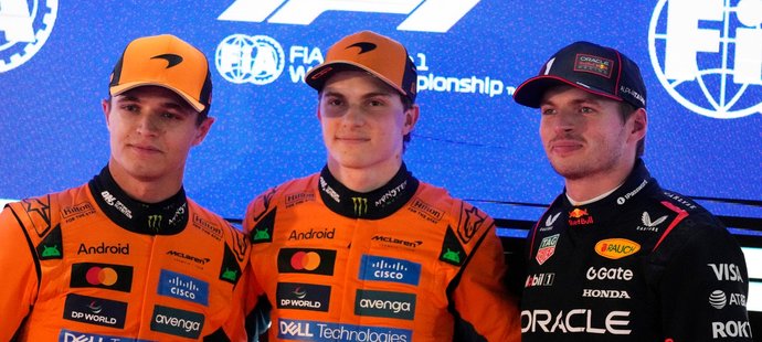 Lando Norris, Oscar Piastri, nebo Max Verstappen. Kdo se bude v neděli v Abú Zabí radovat z titulu?