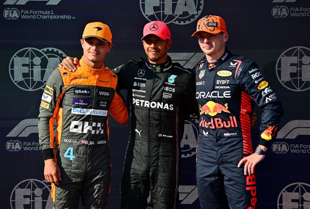 Lewis Hamilton ve Velké ceně Maďarska získal po půldruhém roce pole position