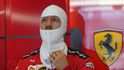 Německý jezdec Sebastian Vettel během angažmá ve Ferrari
