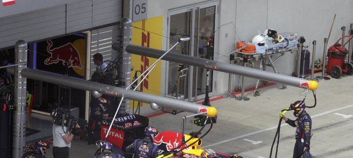 Vettel v Rakousku kvůli špatně fungujícímu monopostu ani nedojel.