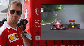 Vettelovy nadávky s hvězdičkami. Vrať se do školy, vzkazuje Verstappen