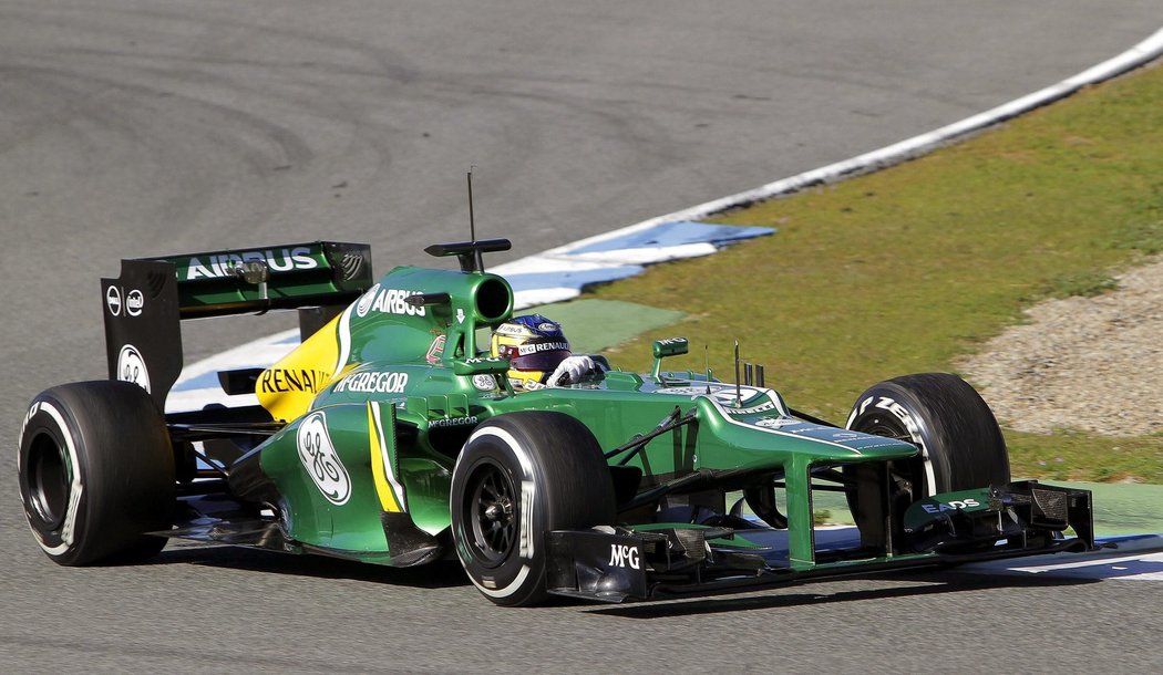 V Jerezu představil novou formuli také Caterham. Za tento tým pojede Charles Pic a Giedo van der Garde.