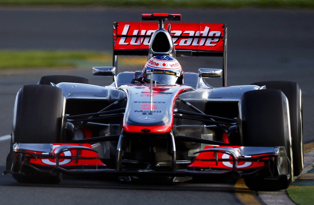 VC Austrálie ovládl Jenson Button z McLarenu