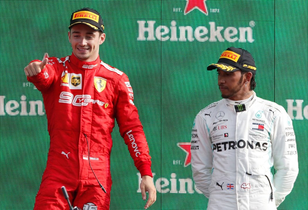 Velkou cenu Itálie ovládl mladý jezdec z ferrari Charles Leclerc