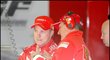 Kimi Räikkönen a Michael Schumacher