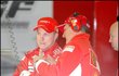 Kimi Räikkönen a Michael Schumacher