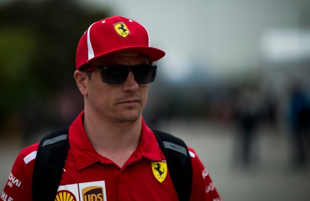 Kimi Räikkönen během angažmá ve Ferrari