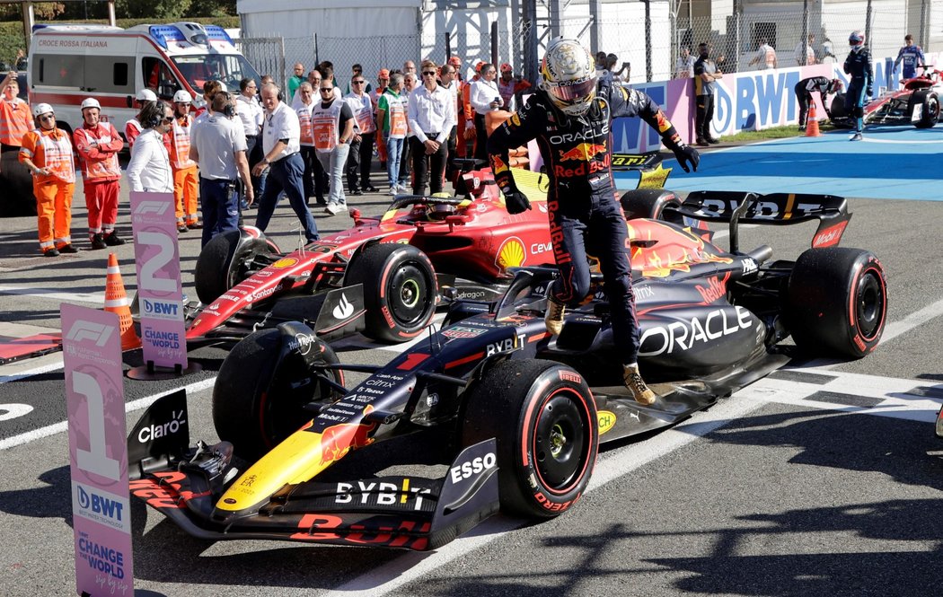 Max Verstappen ovládl Velkou cenu Itálie