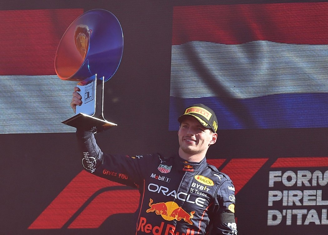 Max Verstappen ovládl Velkou cenu Itálie