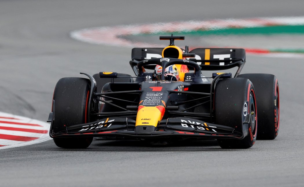 Max Verstappen vyhrál kvalifikaci ve Španělsku