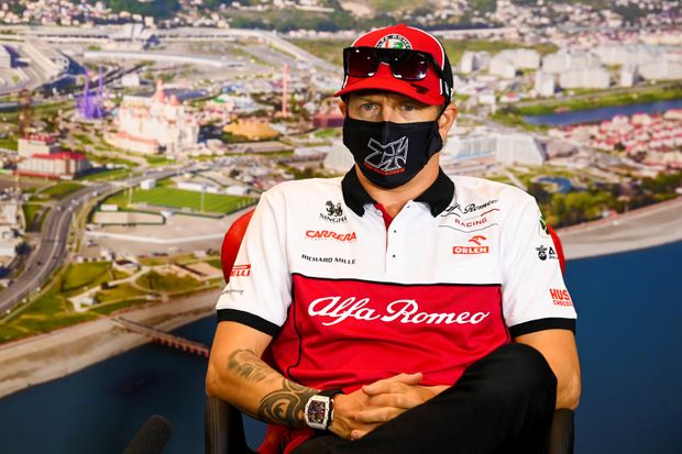 Kimi Räikkönen před VC Ruska Kimi Räikkönen před VC Ruska