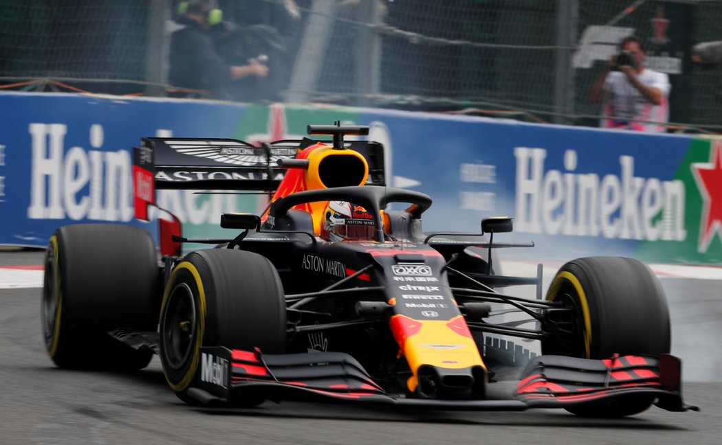 Max Verstappen přišel kvůli trestu v Mexiku o pole position