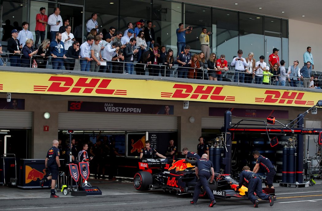 Max Verstappen přišel kvůli trestu v Mexiku o pole position