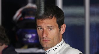 Poslední trénink: Webber nejrychlejší, Vettel až devátý