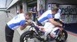 Na motocyklu Karla Abrahama budou mít technici do startu GP Brna ještě co dolaďovat