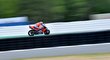 Vítězný Andrea Dovizioso na Masarykově okruhu při GP České republiky MotoGP