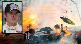 VIDEO: Smrtelná nehoda v Indy Car. V kokpitu zemřel slavný britský pilot