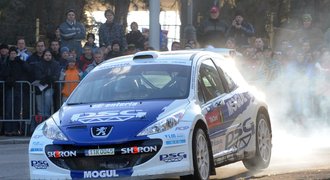 Už jistý šampion Kresta poprvé ovládl Rally Příbram