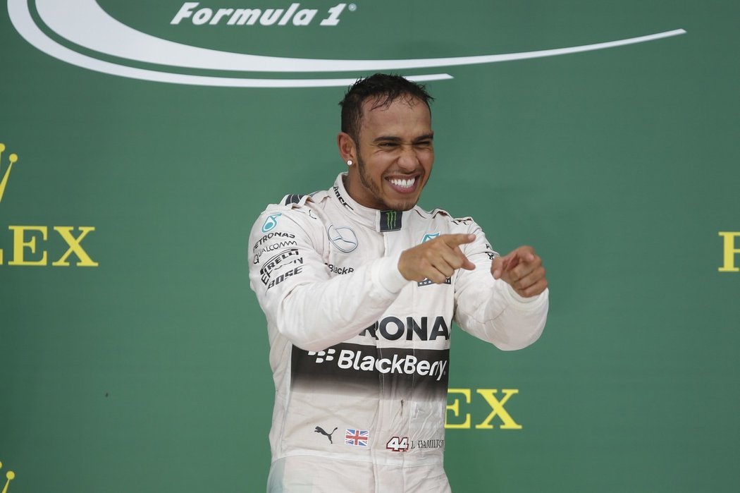 Lewis Hamilton v roce 2015