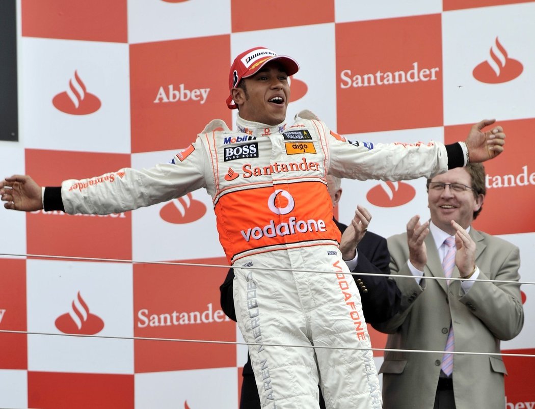 Lewis Hamilton v roce 2008