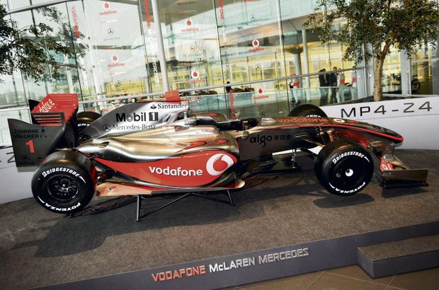 Nový monopost McLarenu Nový monopost McLarenu