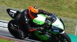 Britský jezdec Gino Rea na testech týmu Montáže Brož Racing