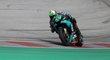 Italský jezdec třídy MOTO GP Franco Morbidelli během závodu na okruhu v Rakousku