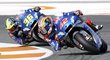 Joan Mir (číslo 36) se stal šampionem MotoGP, stačilo mu sedmé místo