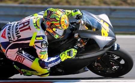 Valentino Rossi odjel v Brně 46 kol